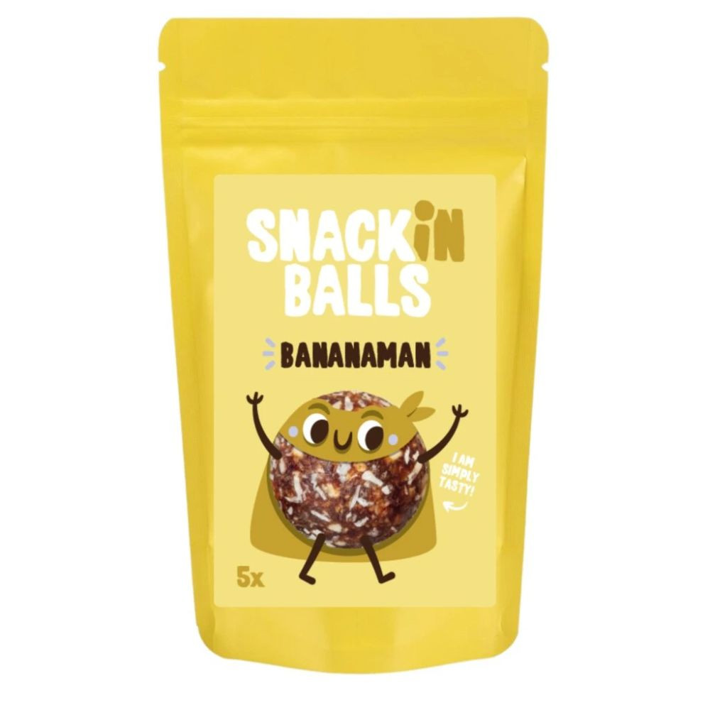 SNACKin BALLS Bananaman 5 ks