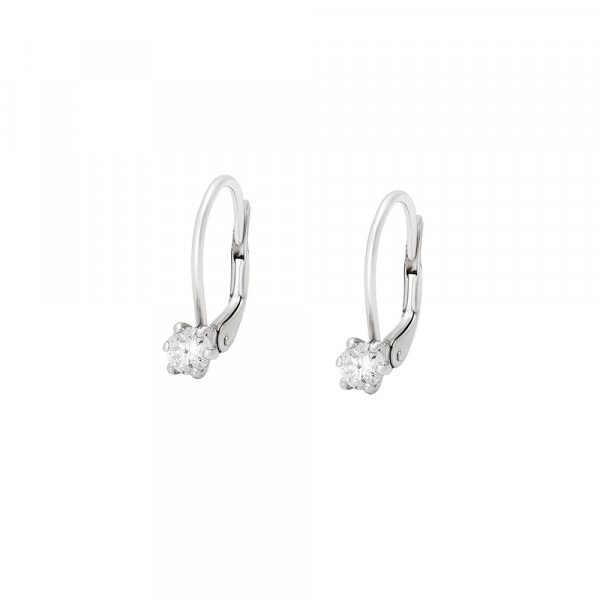 Náušnice s brilianty 334-356-001915 0.95g