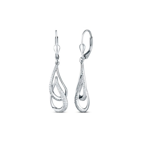 Náušnice se syntetickými kameny 136-927-624000-0000