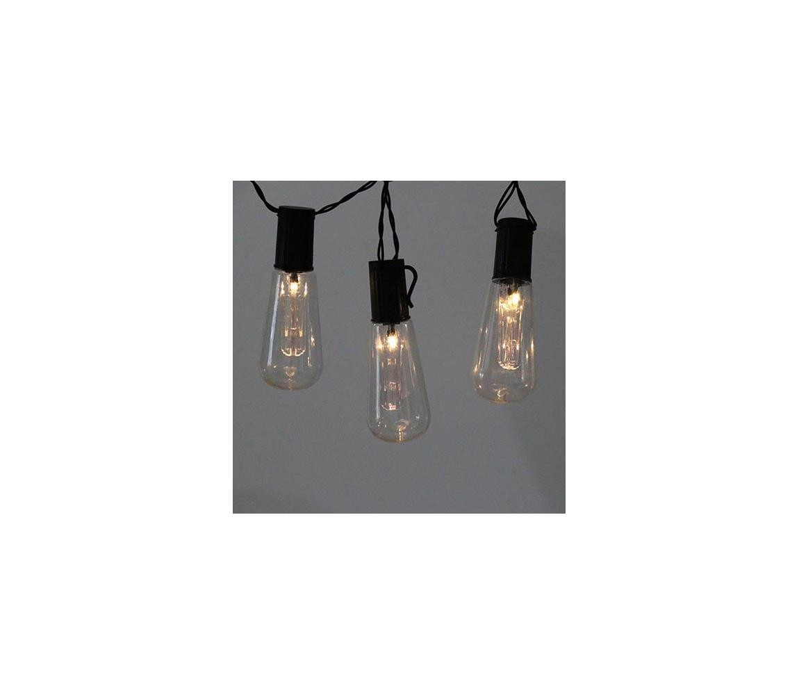 LED Dekorační řetěz EDISON 2,65 m 10xLED/2xAA