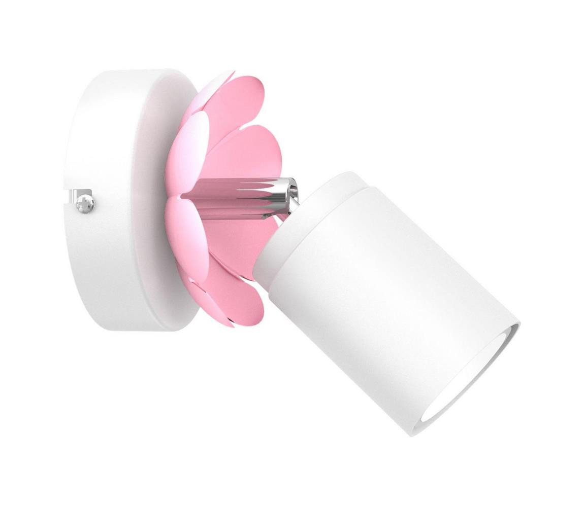 Nástěnné bodové svítidlo FLOWER 1xGU10/8W/230V bílá