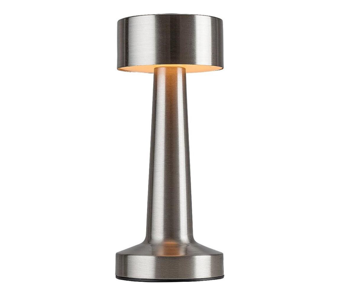 Rabalux Rabalux 74208-LED Nabíjecí dotyková stolní lampa SENAN LED/2,7W/5V 1200mAh chrom