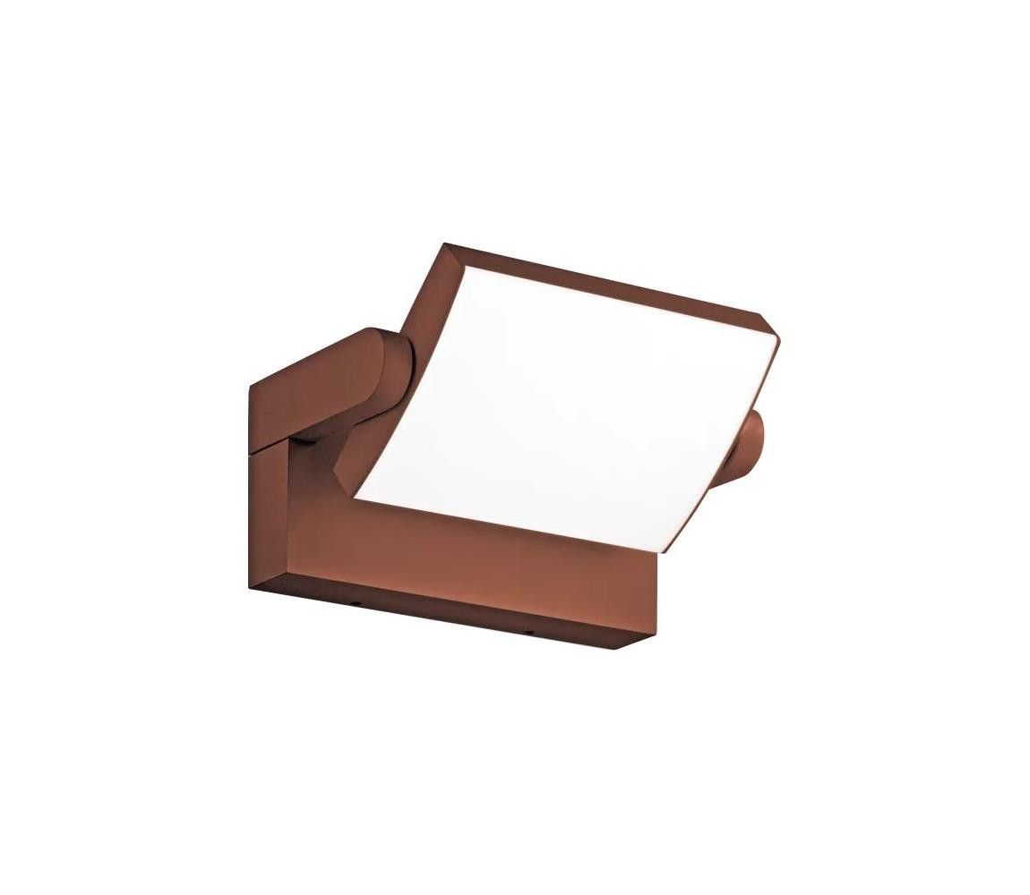 Ideal Lux Ideal Lux -LED Venkovní nástěnné svítidlo SWIPE LED/20,5W/230V CRI 90 IP54 hnědá