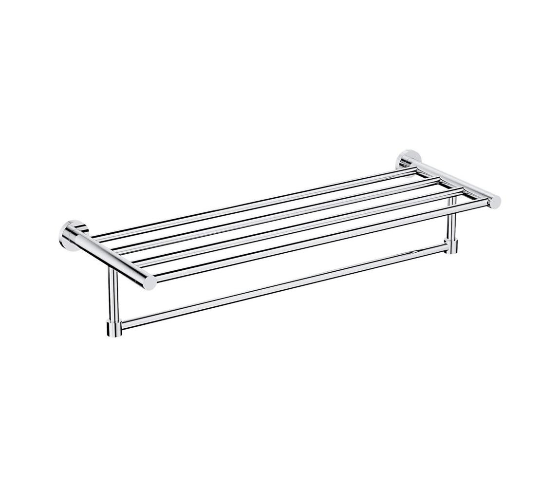 OMNIRES OMNIRES MP60920CR - Nástěnný věšák na ručníky MODERN PROJECT 60 cm lesklý chrom