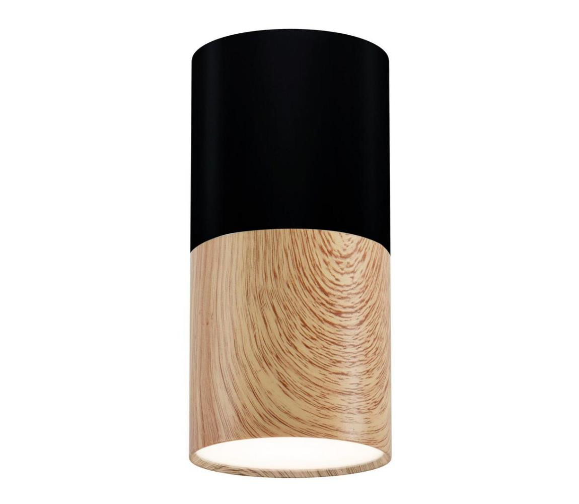 Stropní svítidlo TUBA 1xGU10/50W/230V černá