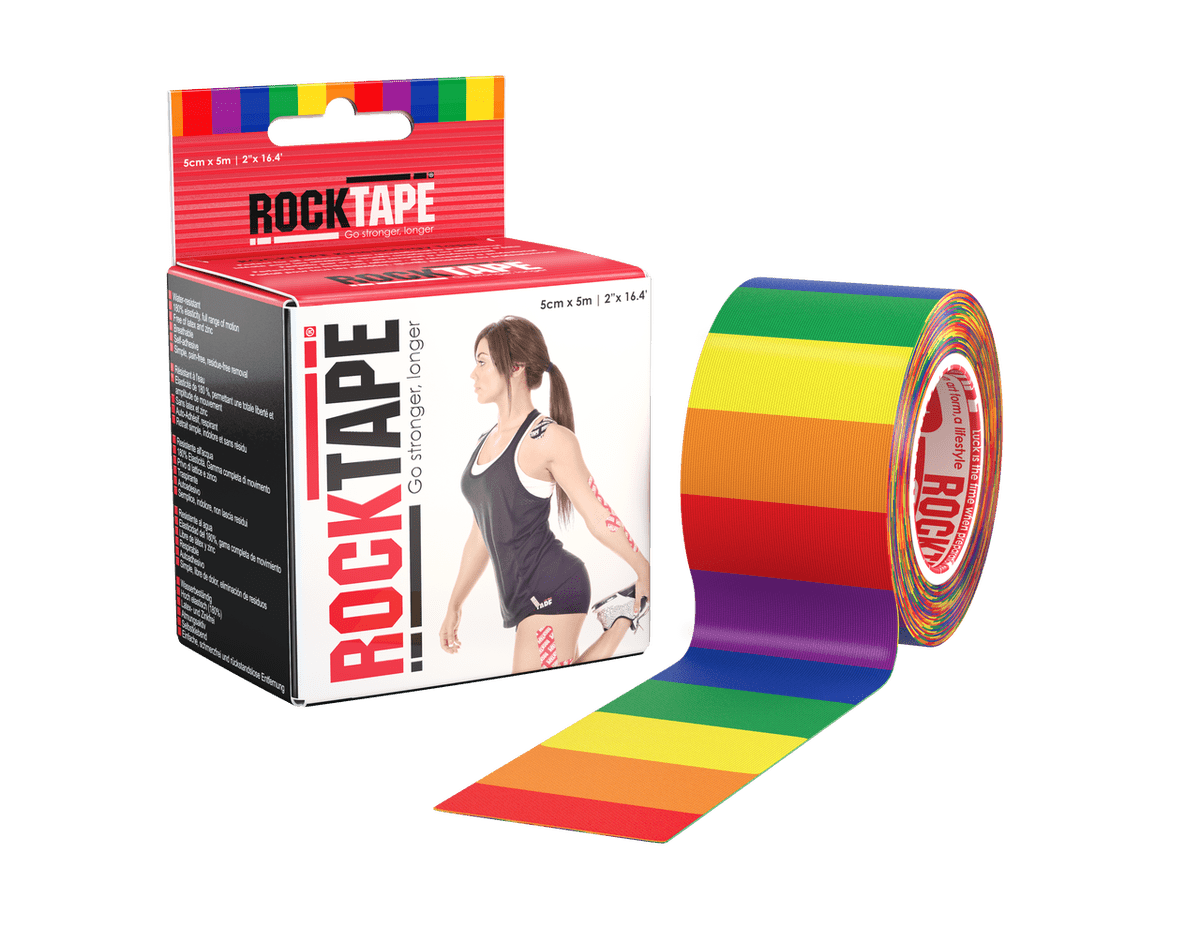 Kineziologický tejp RockTape Rainbow