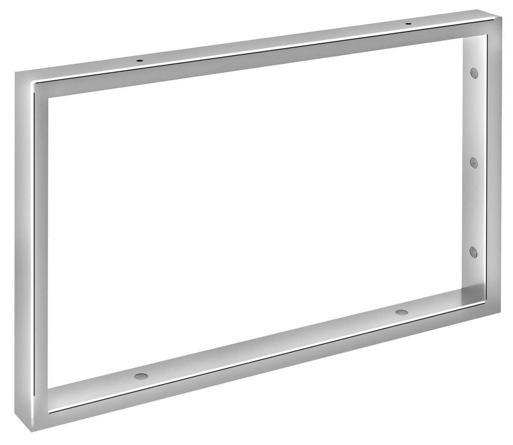 Sapho Podpěrná konzole 490x330x40mm, ocel, chrom, 1 ks