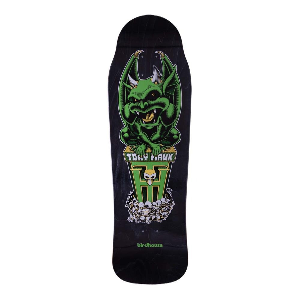 Birdhouse - Gargoyle - 9.75” Black/Green - deska