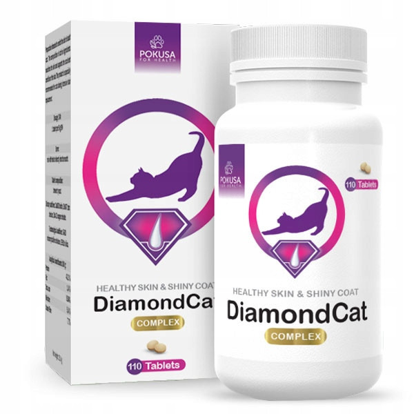 Pokusa Diamond Coat Cat 110 Tabs Na Kočičí Srst'