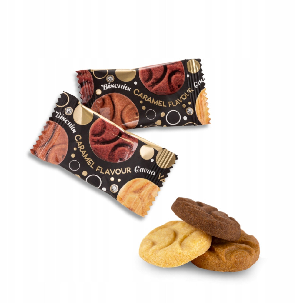 Sušenky křehké Lion karamelovo-vanilkové kakaové 300 x 3,5 g