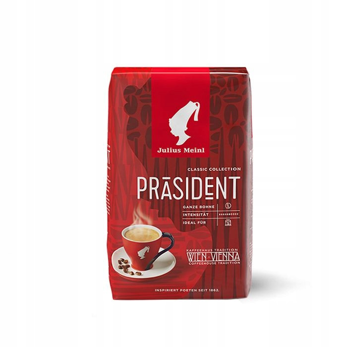 Julius Meinl President Bohne kávová zrna 500