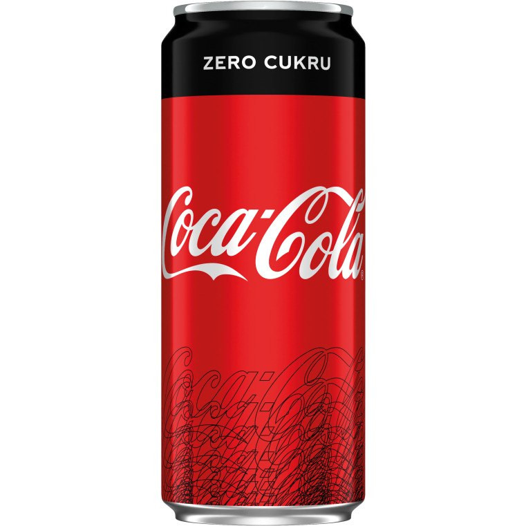 Nápoj Coca-cola Zero 0,33L (24 kusů) plechovka Coca-cola