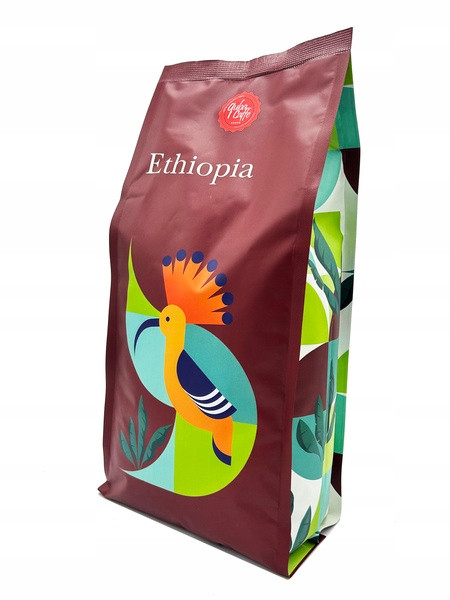 Káva zrnková Arabica Quba Caffe Káva zrnková Etiopie 1 kg 1000 g