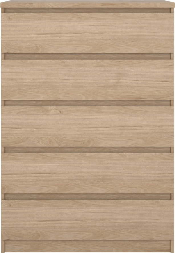Komoda v dekoru dubu v přírodní barvě 77x111x50 cm Naia – Tvilum