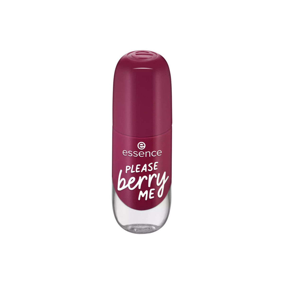Essence  Nail Color Gel Nail Polish - 20 PLEASE berry ME  Červená