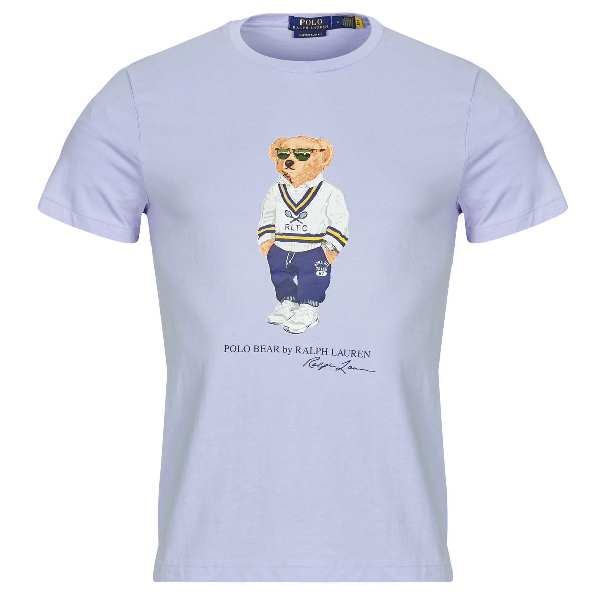 Polo Ralph Lauren  T-SHIRT POLO BEAR AJUSTE EN COTON  Modrá