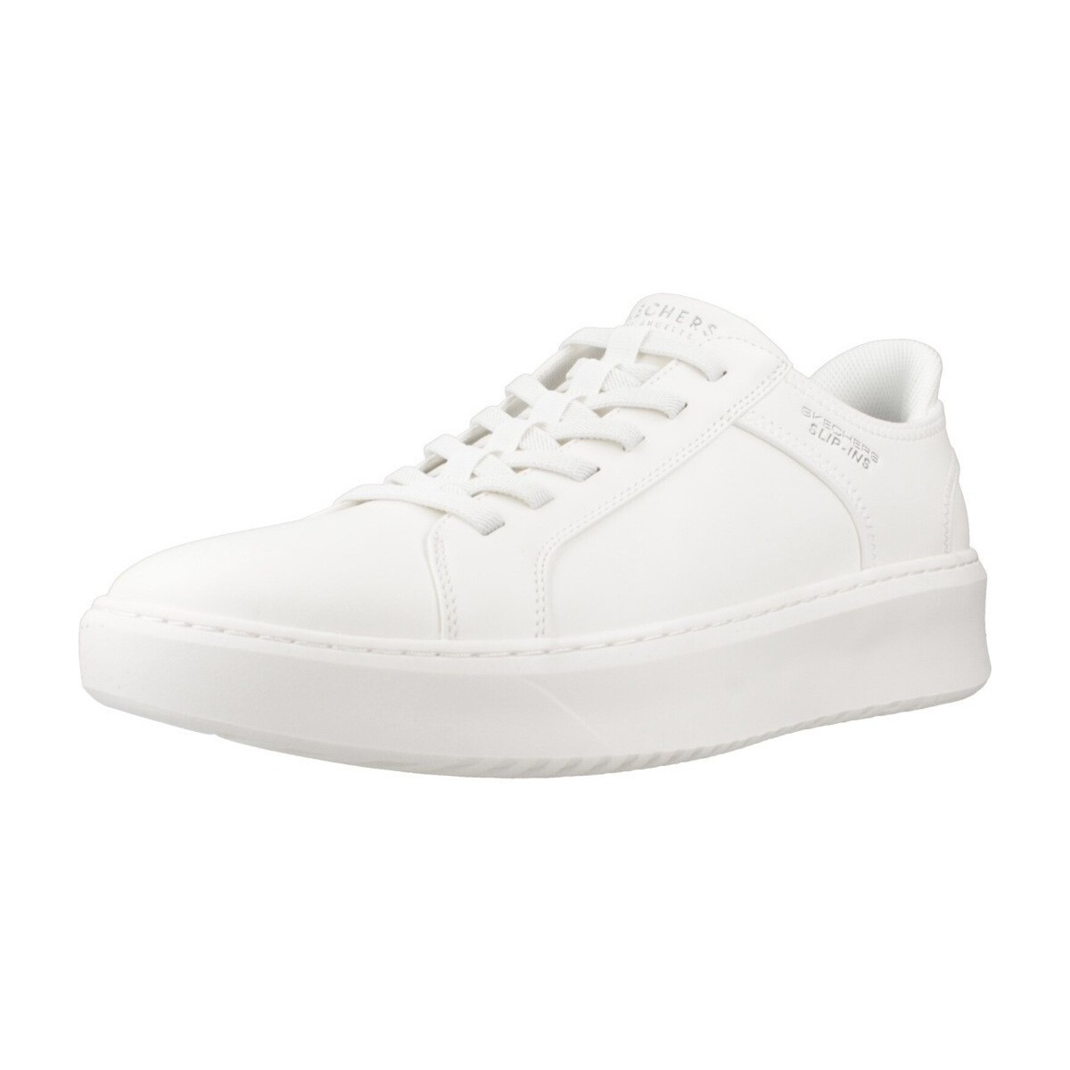 Skechers  COURT BREAK SLIP-INS  Bílá