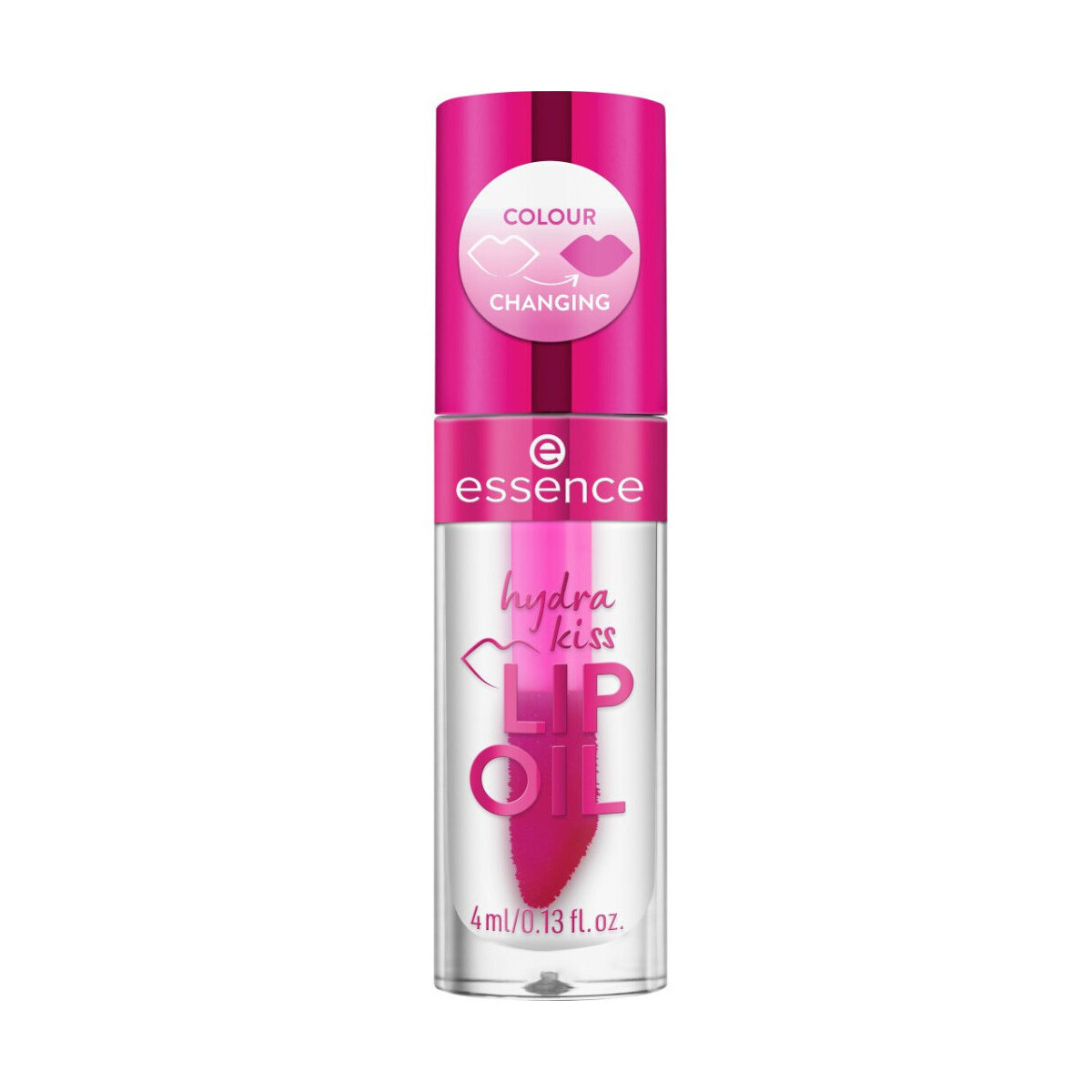 Essence  Hydra Kiss Lip Oil - 06 Cranberry Is Back  Bílá