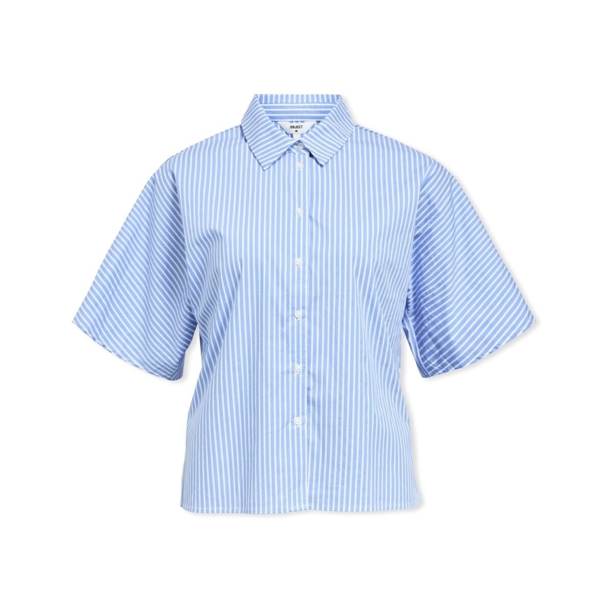 Object  Tutta Shirt - Cornflower Blue/White  Modrá
