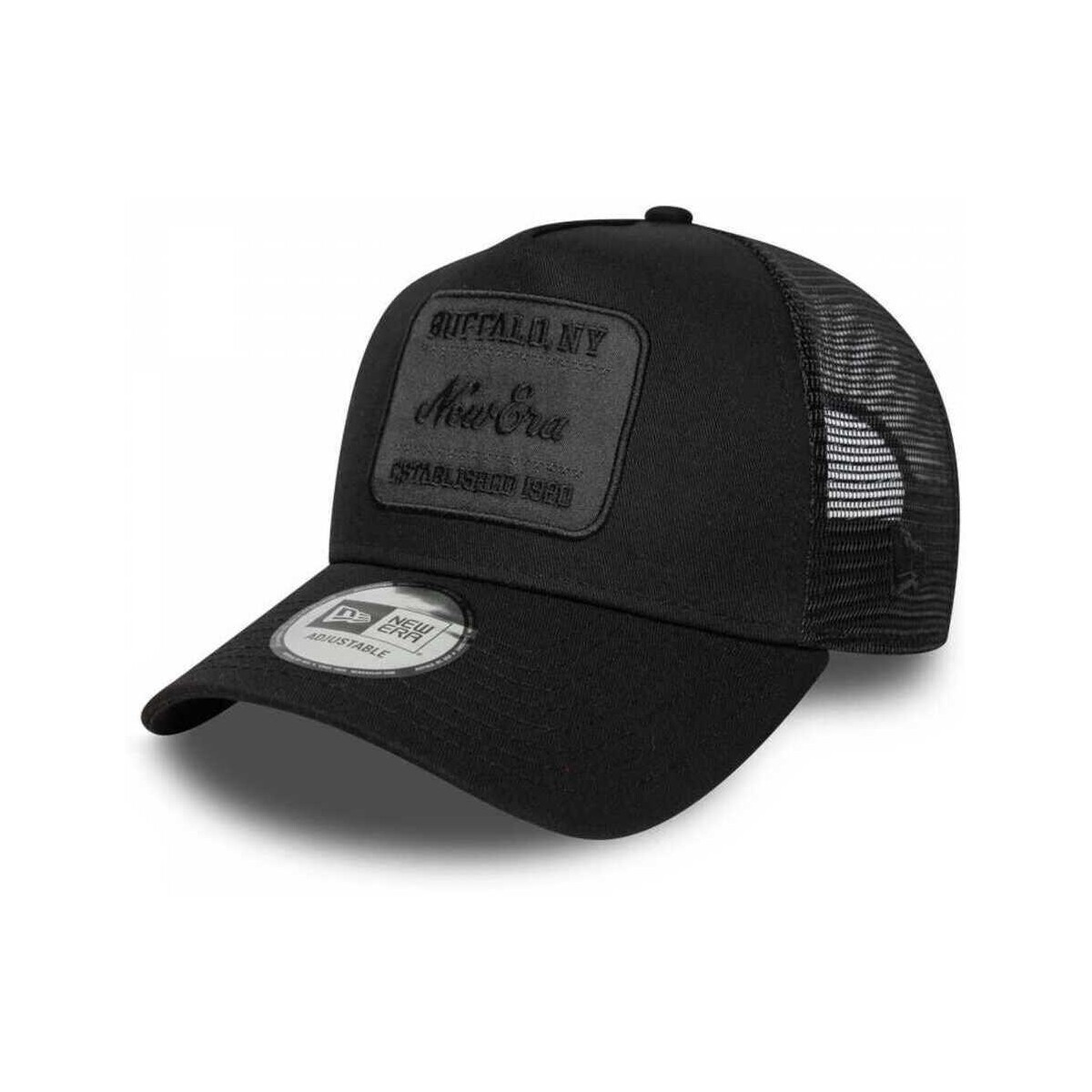 New-Era  Tonal patch trucker newera  Černá