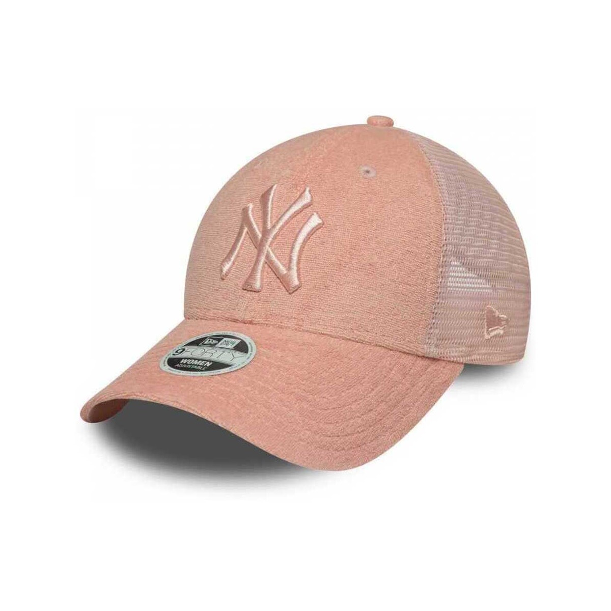 New-Era  Wmns fabric 9forty trucker neyyan  Růžová