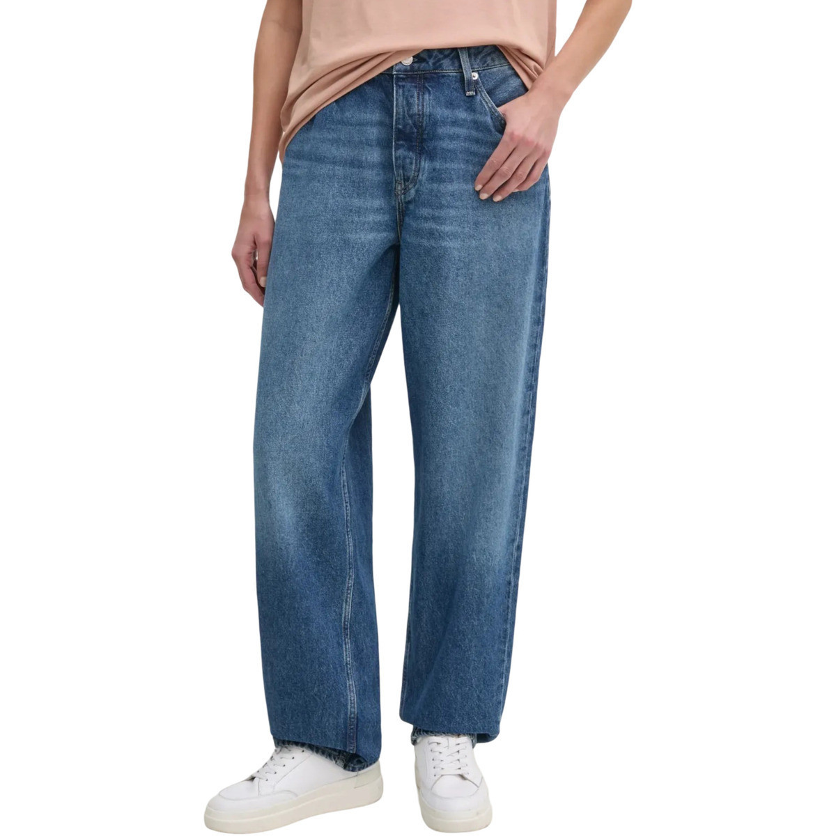 Calvin Klein Jeans  90'S LOOSE J20J225069  Modrá