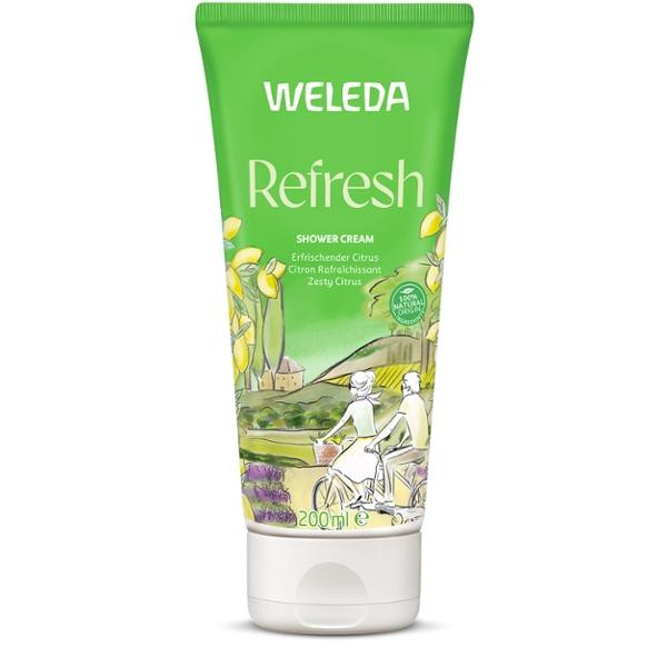 REFRESH Citrusový sprchový krém - Weleda