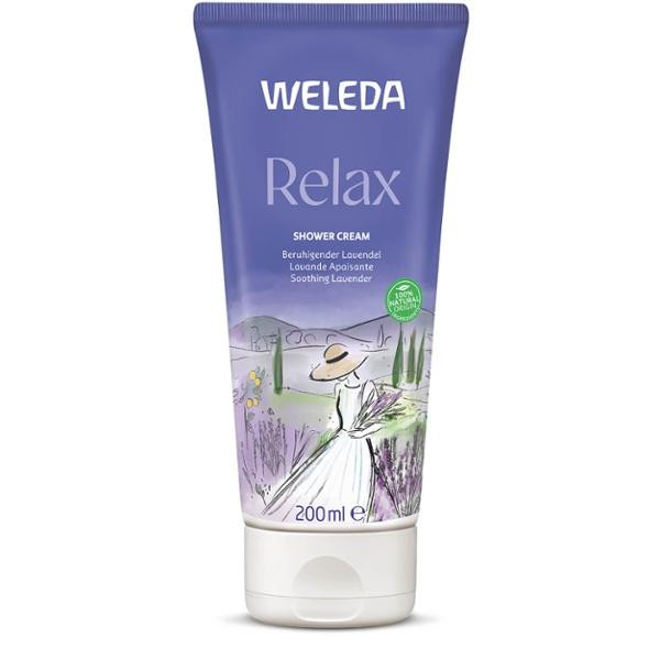 RELAX Levandulový sprchový krém - Weleda