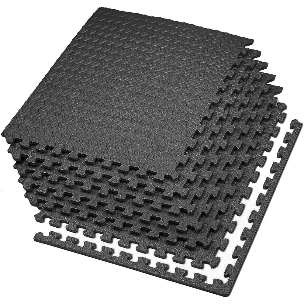 KINZO Pěnová podlaha skládací protiskluzová 6 ks ED-219626