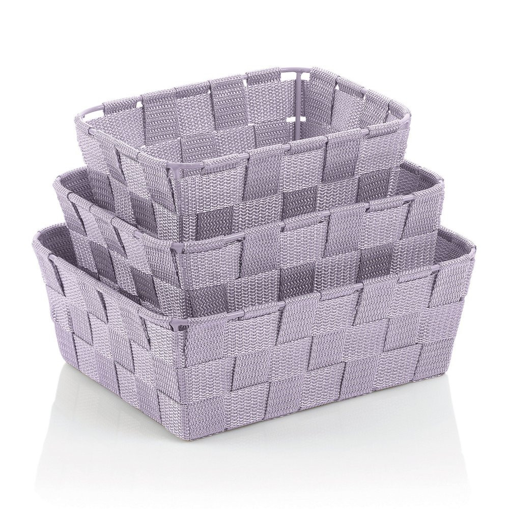 Koš Alvaro PP, sada 3 ks, fialová
 KL-24348