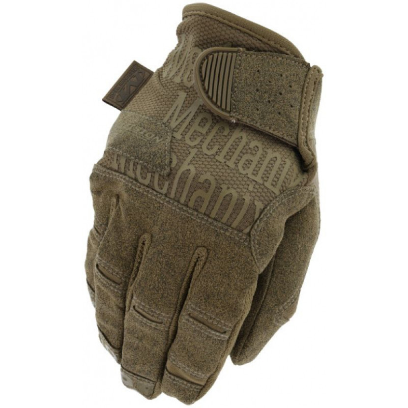 Rukavice střelecké Mechanix Wear Precision Pro High-Dexterity Grip Covert - coyote, S