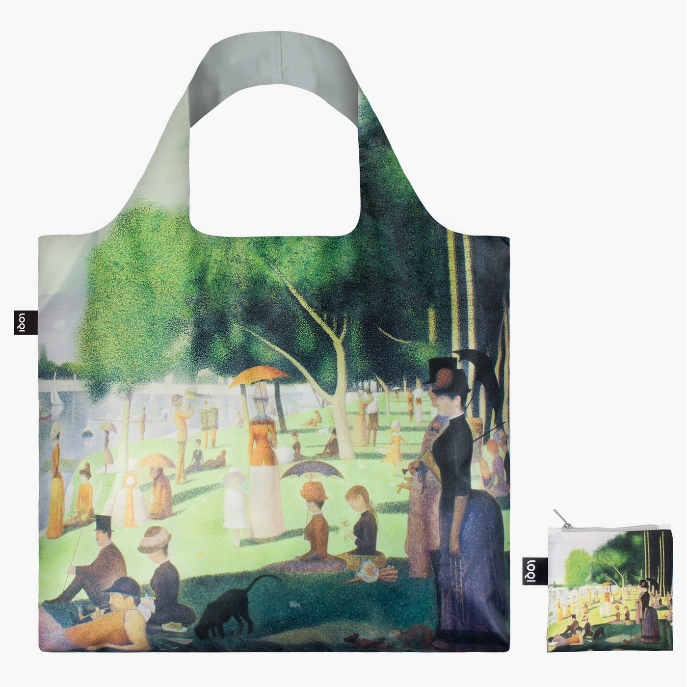 Skládací nákupní taška LOQI MGEORGE SEURAT A Sunday on the Island