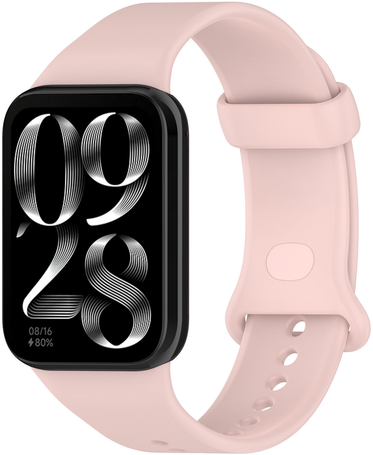 4wrist Silikonový řemínek pro Xiaomi 9 Pro a 8 Pro - Pink