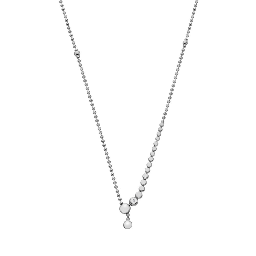 Hot Diamonds Stříbrný náhrdelník s diamantem Linked DN217