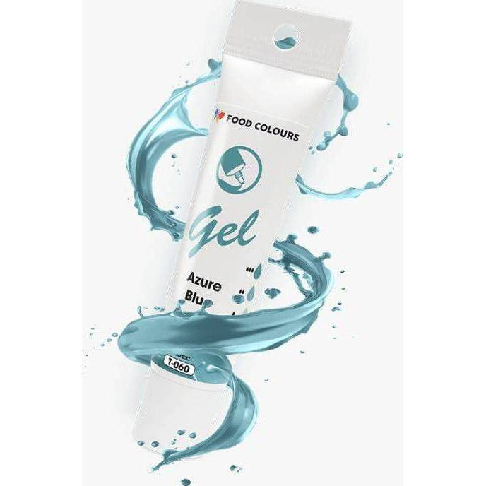 Food Colours gelová barva tuba Azure Blue 30 g