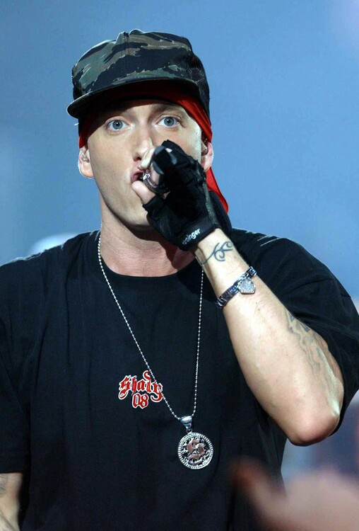 Anthony Harvey - PA Images Fotografie Eminem - MTV Europe Music Awards 2004, Anthony Harvey - PA Images, 26.7 × 40 cm