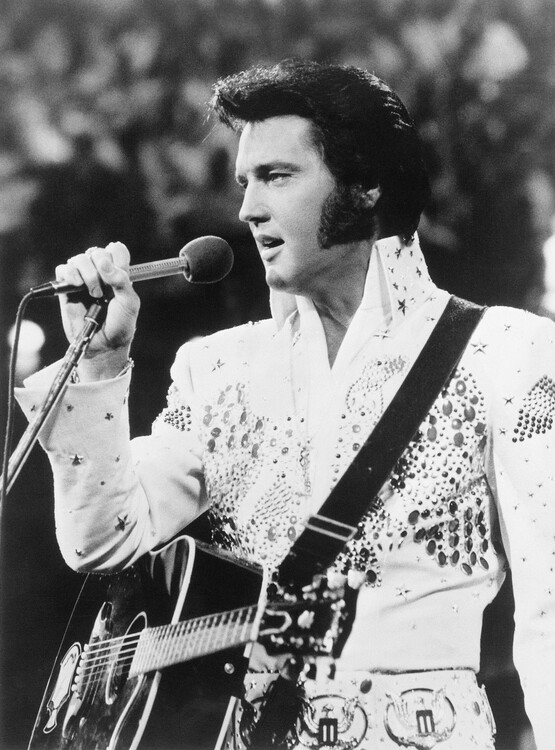 Bettmann Fotografie Elvis Presley Performing, Bettmann, 30 × 40 cm