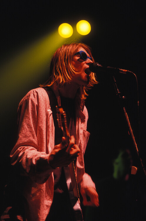 Eric CATARINA Fotografie Nirvana en concert en 1994, Eric CATARINA, 26.7 × 40 cm