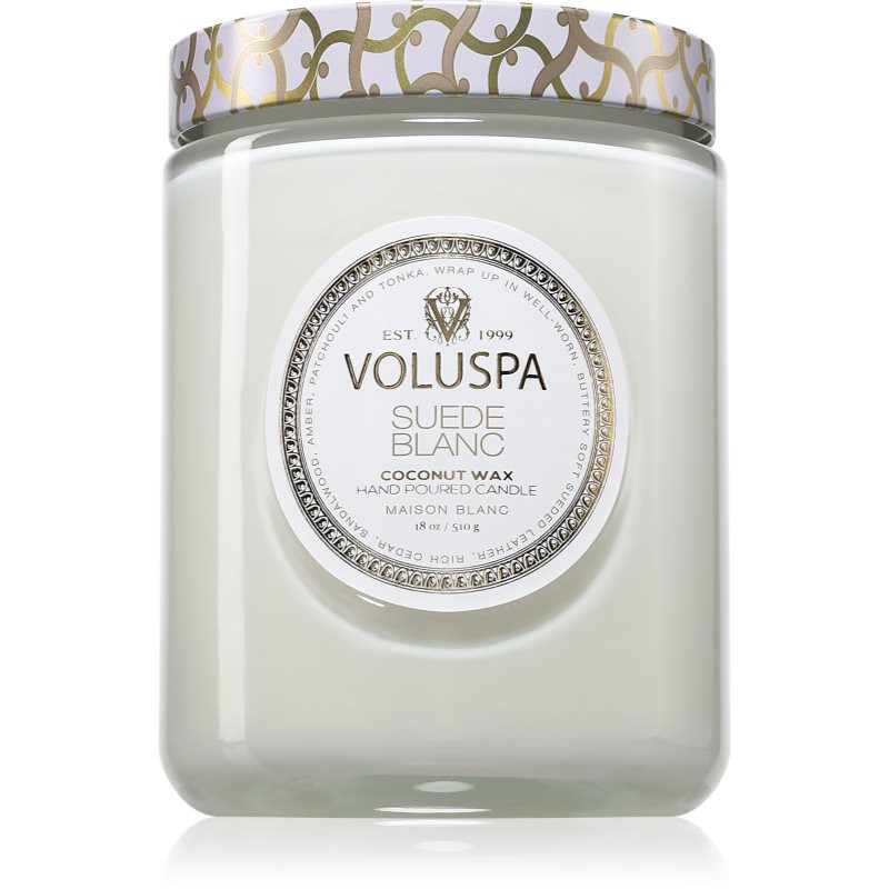 VOLUSPA Maison Blanc Suede Blanc vonná svíčka 510 g