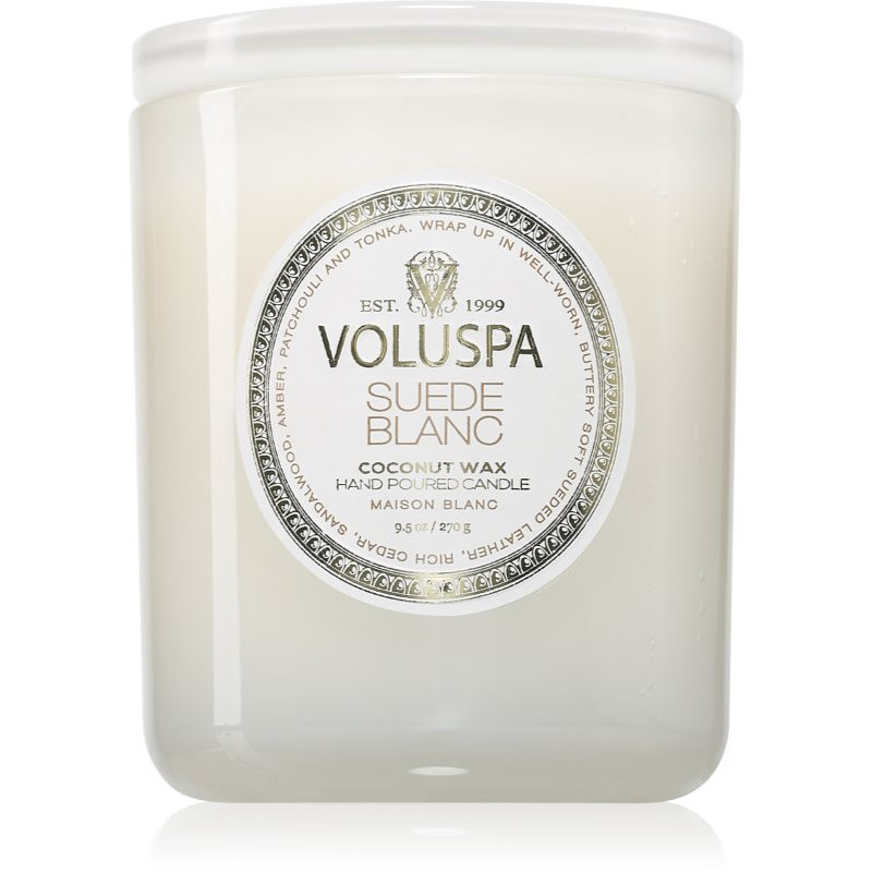 VOLUSPA Maison Blanc Suede Blanc vonná svíčka 270 g