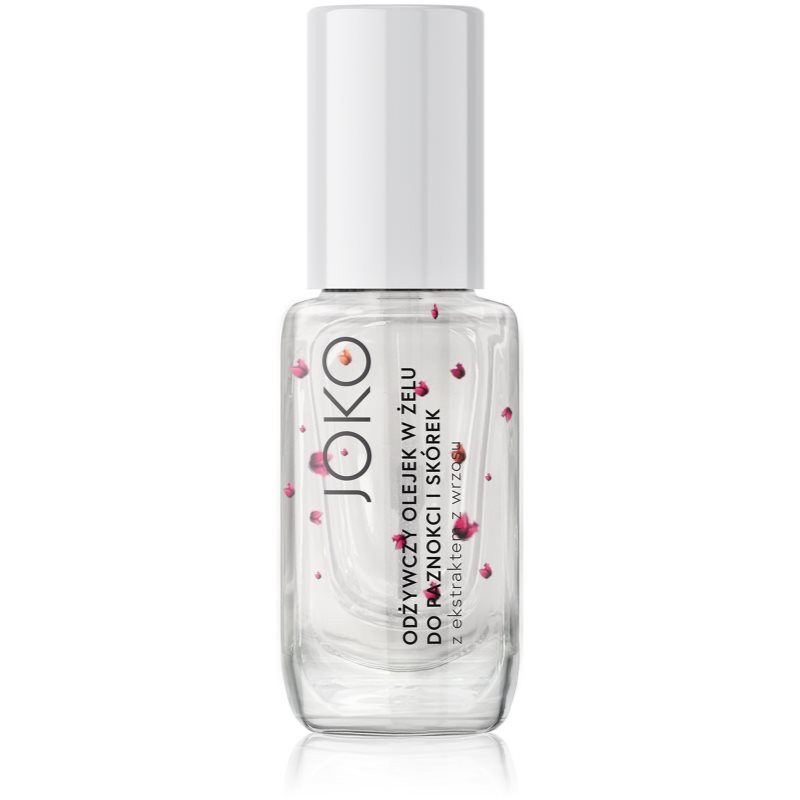 JOKO Nail & Cuticles Nourishing Jelly Oil vyživující olej na nehty a nehtovou kůžičku 11 ml
