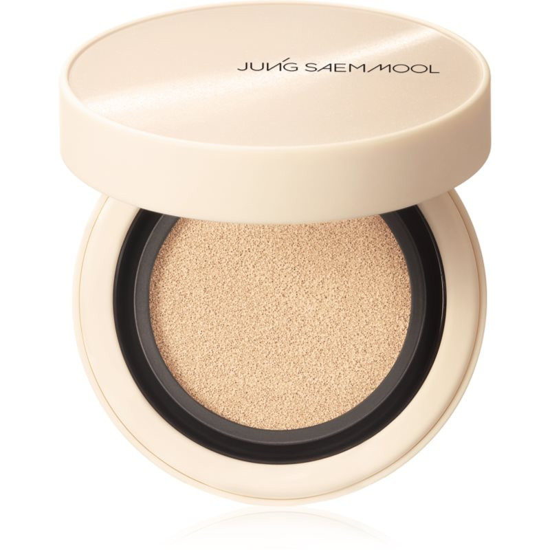 JUNG SAEM MOOL Skin Nuder Cover Layer Cushion hydratační make-up v houbičce + náhradní náplň odstín Medium 2x14 g