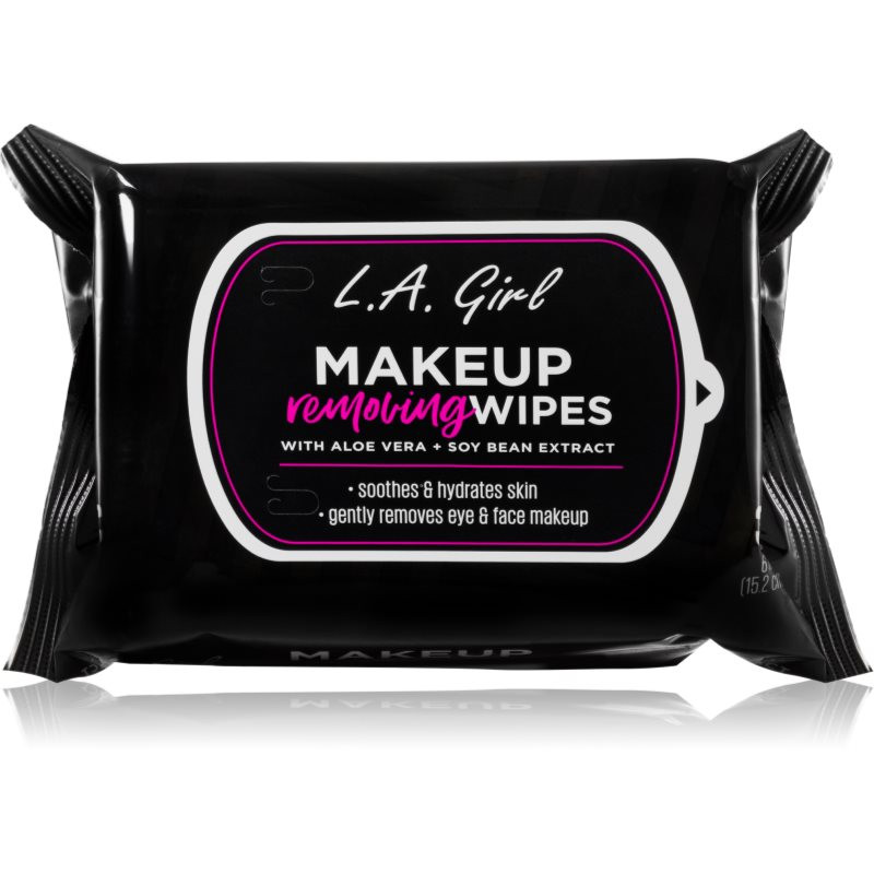 L.A. Girl Cosmetics Makeup Removing Wipes odličovací ubrousky na make-up 30 ks