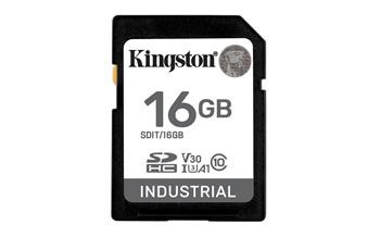 Kingston paměťová karta 16GB Industriální SDHC UHS-I C10