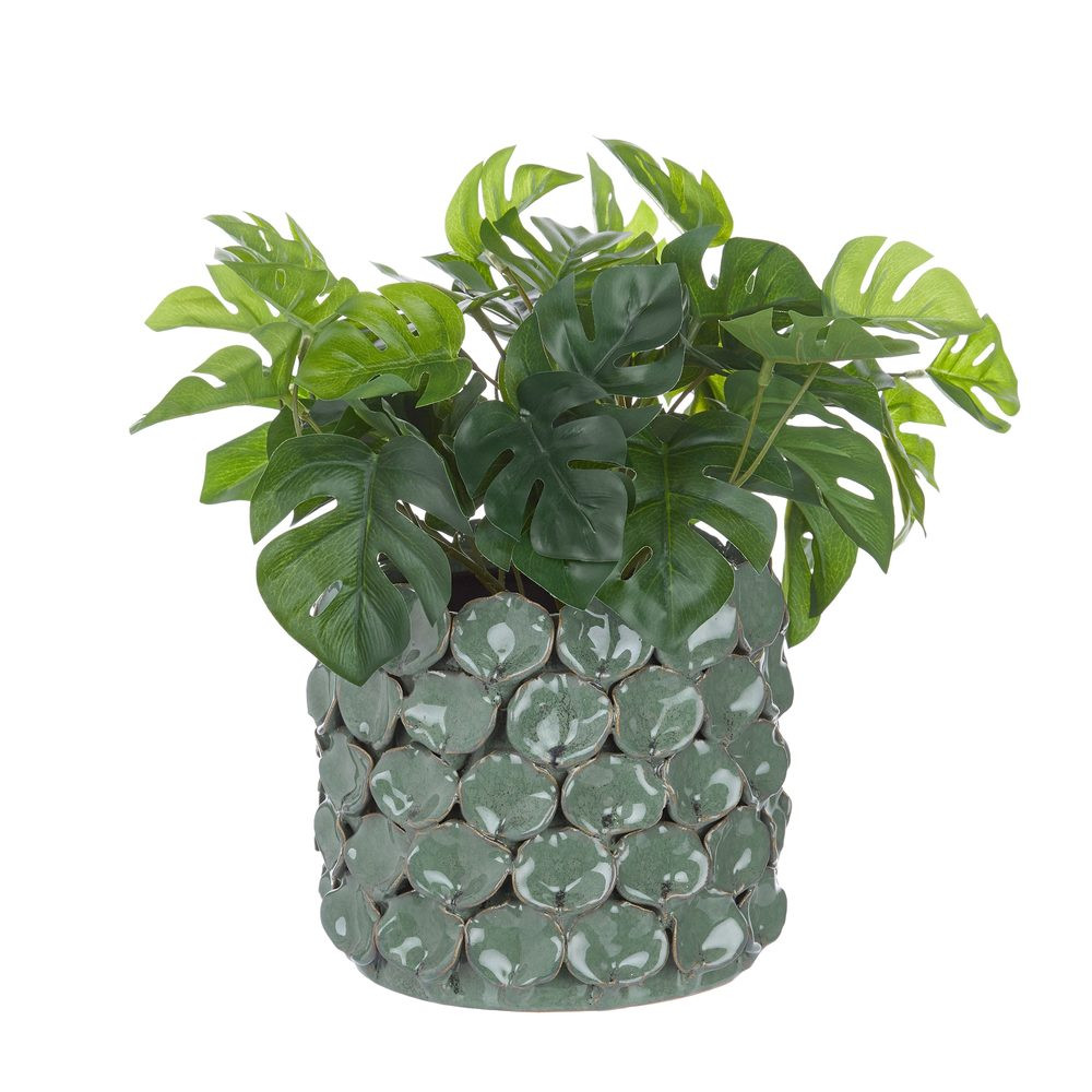 GAIA Květináč 18 cm - zelená