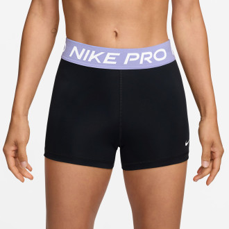 Nike  funkční šortky Nike Pro černé fialové CZ9857-030