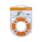 STIHL 0000 930 2338 – struna do křovinořezu, kulatá, oranžová, pr. 2,4 mm, 14 m