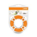 STIHL 0000 930 2419 – struna do křovinořezu, kulatá, tichá, oranžová, pr. 2,4 mm, 14 m