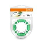 STIHL 0000 930 2416 – struna do křovinořezu, kulatá, tichá, zelená, pr. 2,0 mm, 14 m