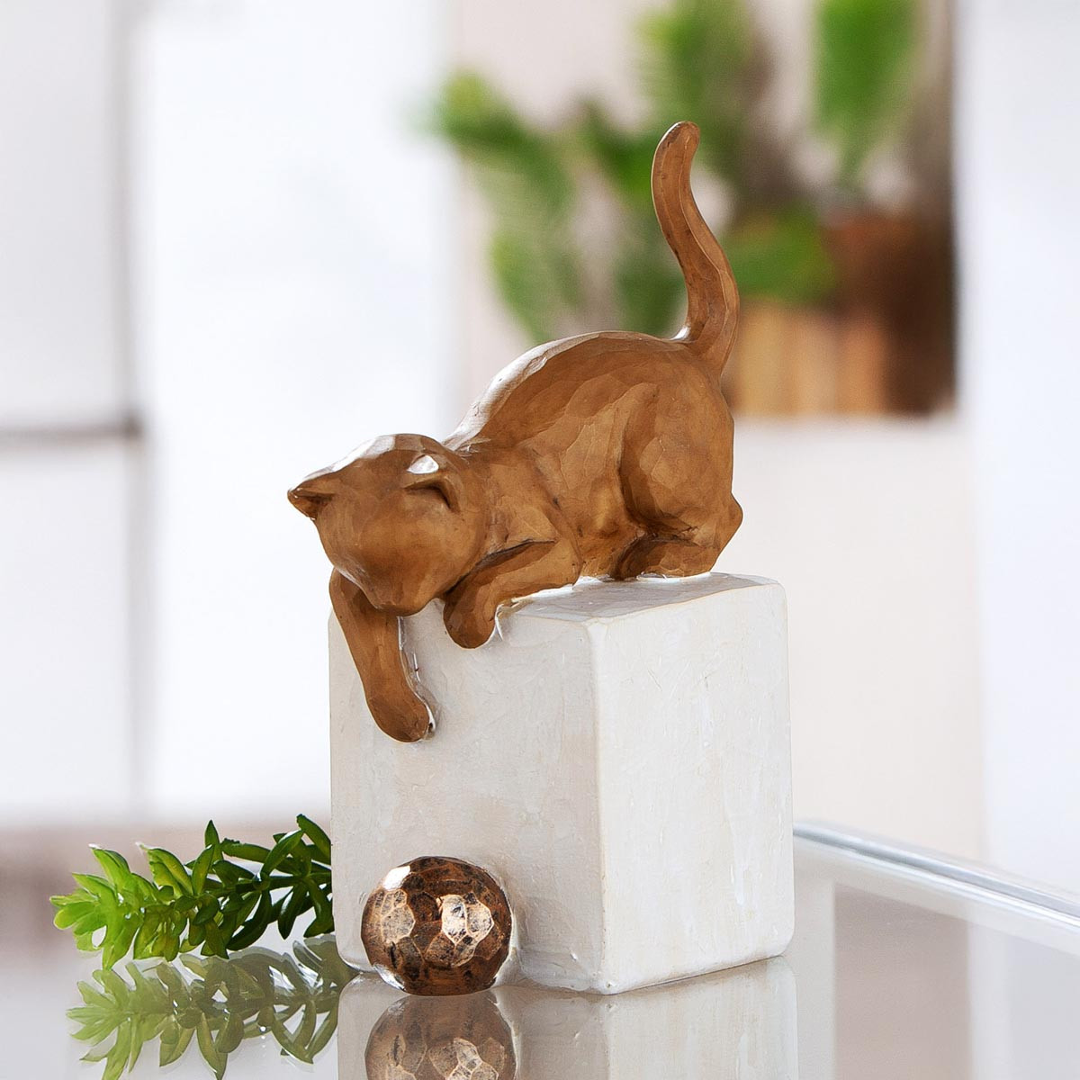 Gilde Dekorační figurka Kocour Charlie